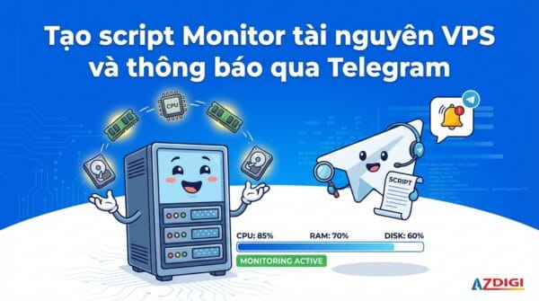 Tạo script Monitor tài nguyên VPS và thông báo qua Telegram