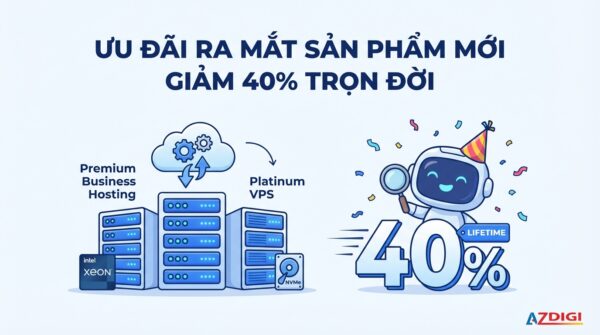 ƯU ĐÃI RA MẮT SẢN PHẨM MỚI GIẢM 40% TRỌN ĐỜI