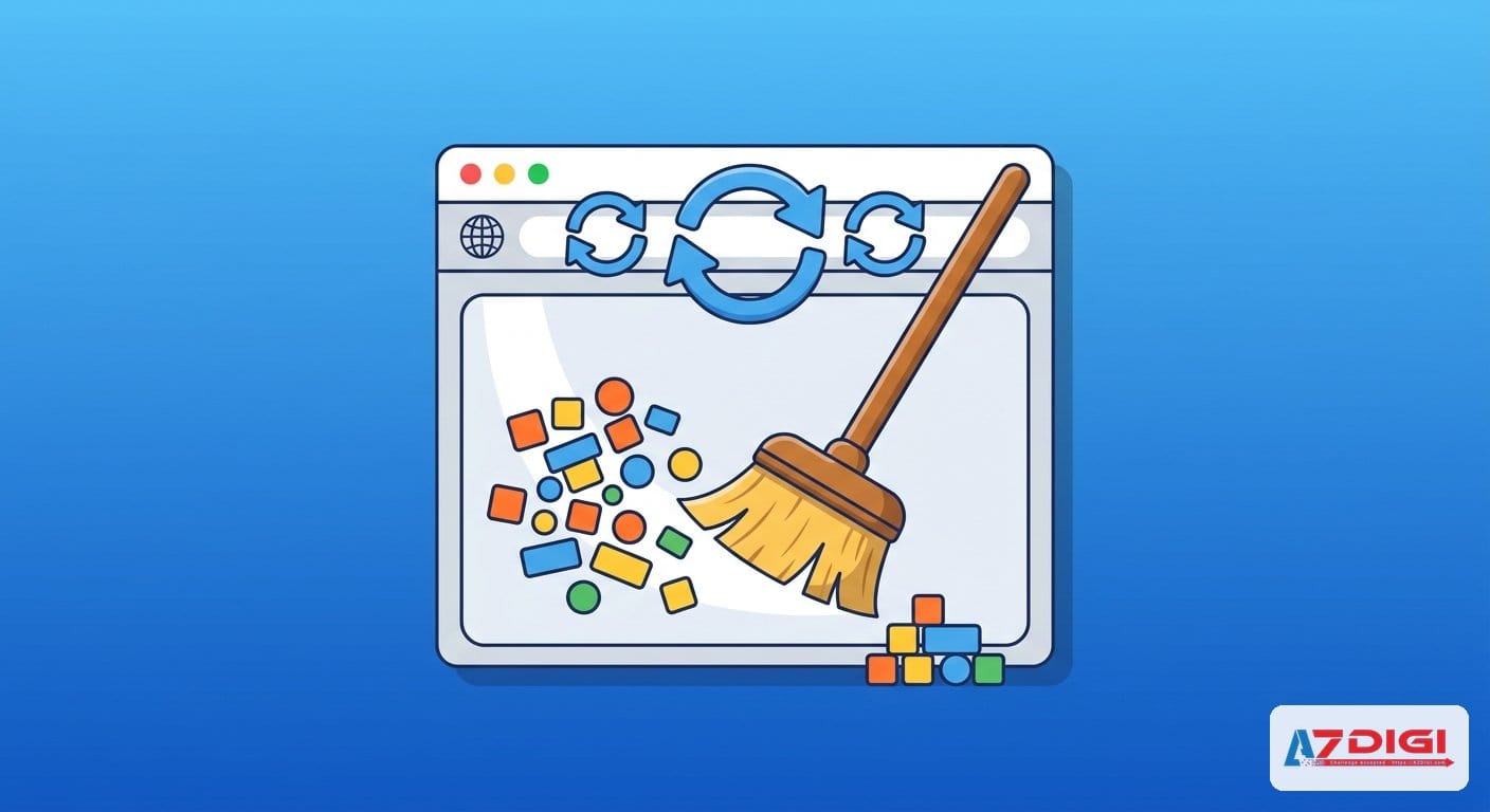 Xoa cache trinh duyet de khac phuc loi 502