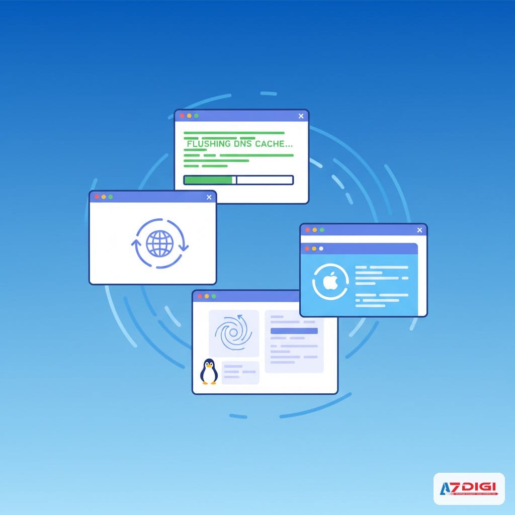 Đổi DNS server sang Google hoặc Cloudflare