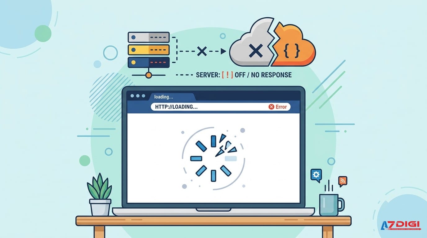 Lỗi ERR_EMPTY_RESPONSE trên trình duyệt Chrome