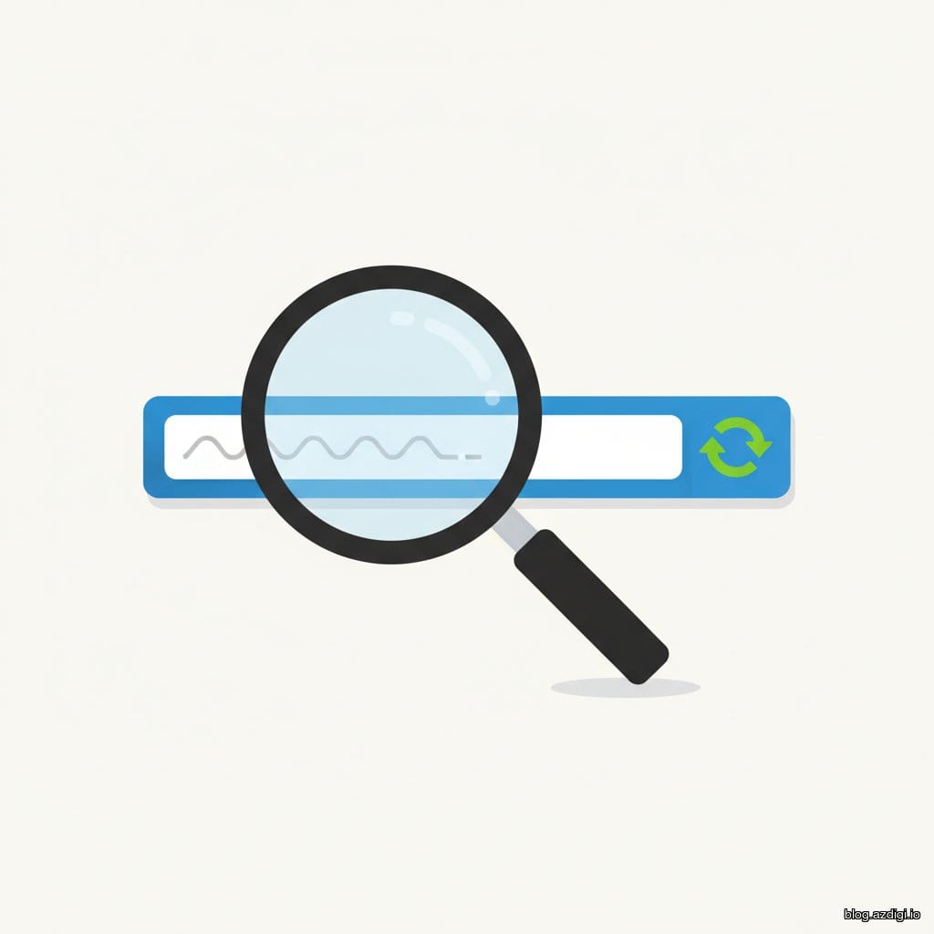 Check URL and reload page