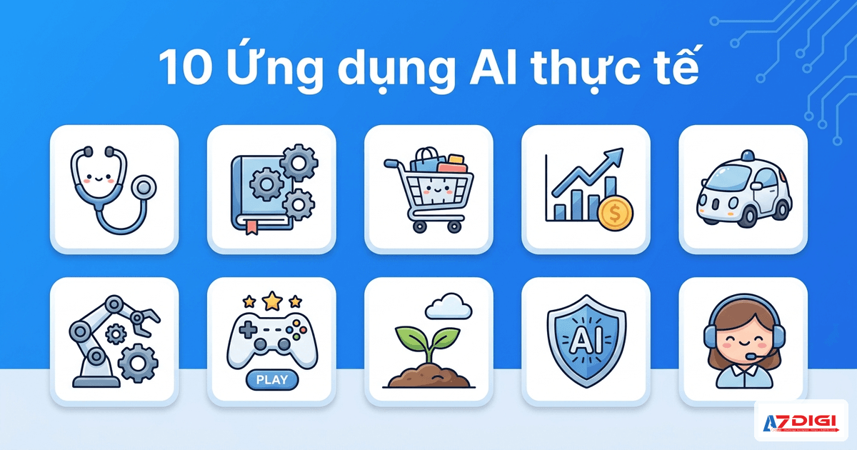 10 ứng dụng AI thực tế trong đời sống 2026