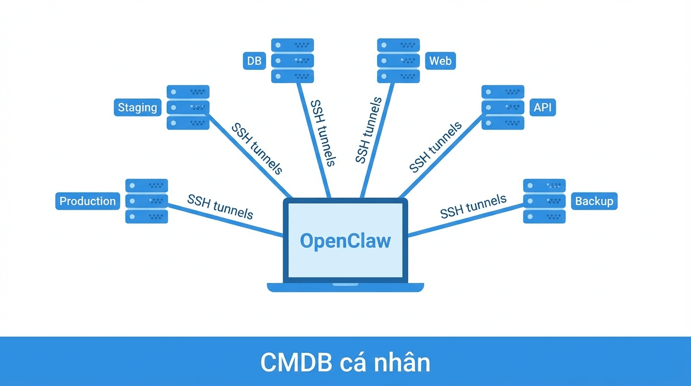 Quản lý nhiều VPS từ một nơi với OpenClaw