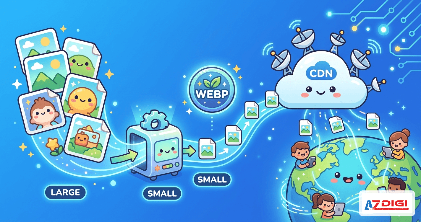 Tối ưu media WordPress