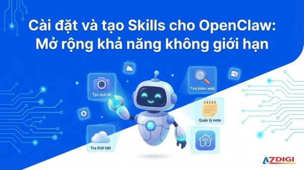 Cài đặt và tạo Skills cho OpenClaw: Mở rộng khả năng không giới hạn