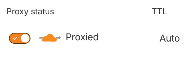 Proxy toggle trên Cloudflare 2025