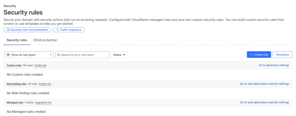 Cloudflare WAF – Bảo vệ website khỏi tấn công