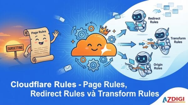 Cloudflare Rules – Page Rules, Redirect Rules và Transform Rules