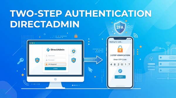 Using Two-Step Authentication on DirectAdmin