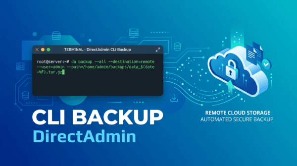 Hướng dẫn backup DirectAdmin với command line