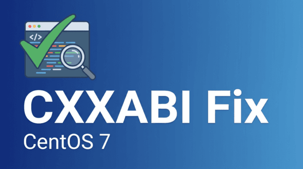 Fix the error: CXXABI 1.3.9 not found on CentOS 7 running DirectAdmin