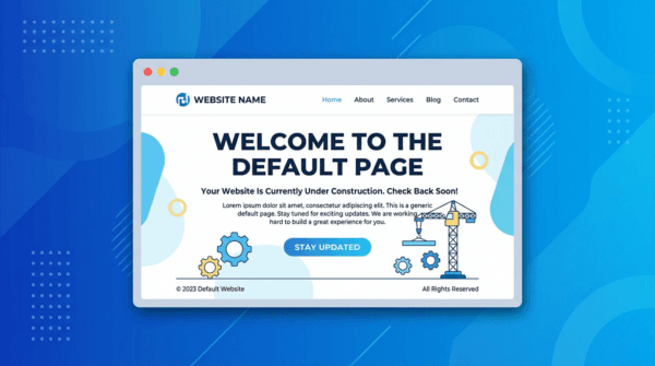 Change Default Website Page DirectAdmin