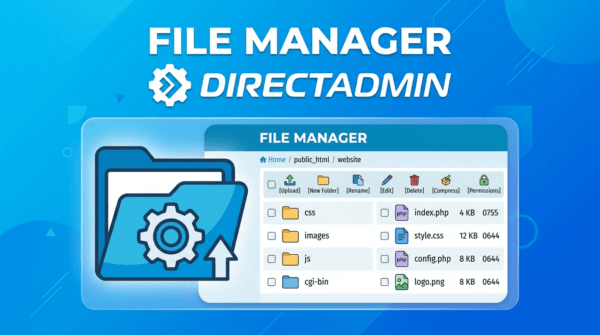 How to use File Manager on DirectAdmin