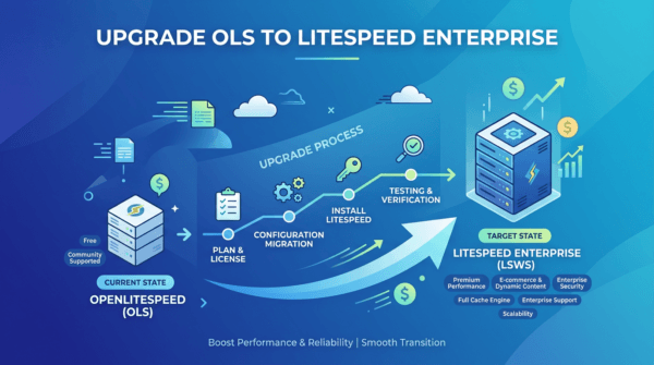 Upgrade OpenLiteSpeed to Litespeed Enterprise on DirectAdmin