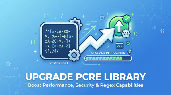 Upgrade the PCRE library on DirectAdmin