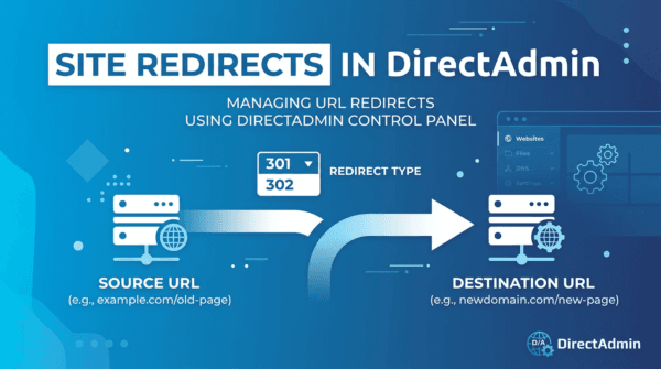 How to use Site Redirects on DirectAdmin