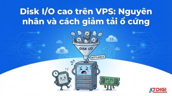 Disk I/O cao trên VPS: Nguyên nhân và cách giảm tải ổ cứng
