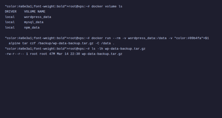 Backup & Restore dữ liệu Docker Volume | AZDIGI Blog