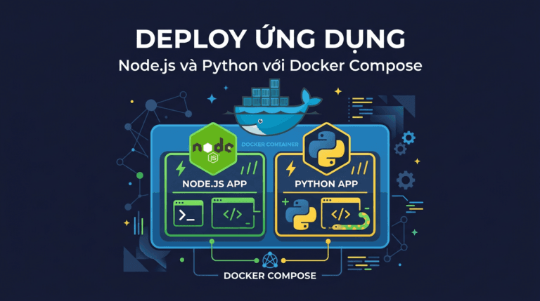 Deploy ứng dụng Node.js / Python với Docker Compose - AZDIGI Blog
