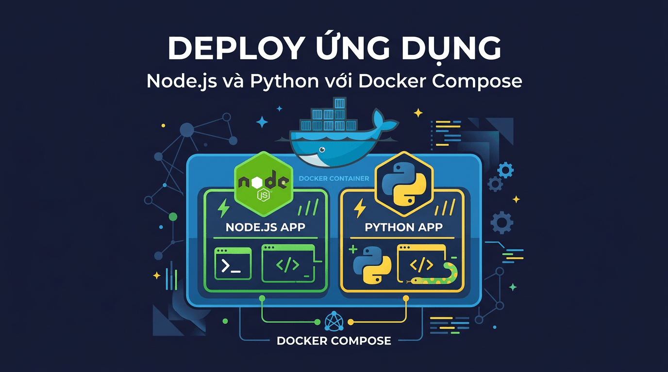 Deploy Node.js và Python với Docker