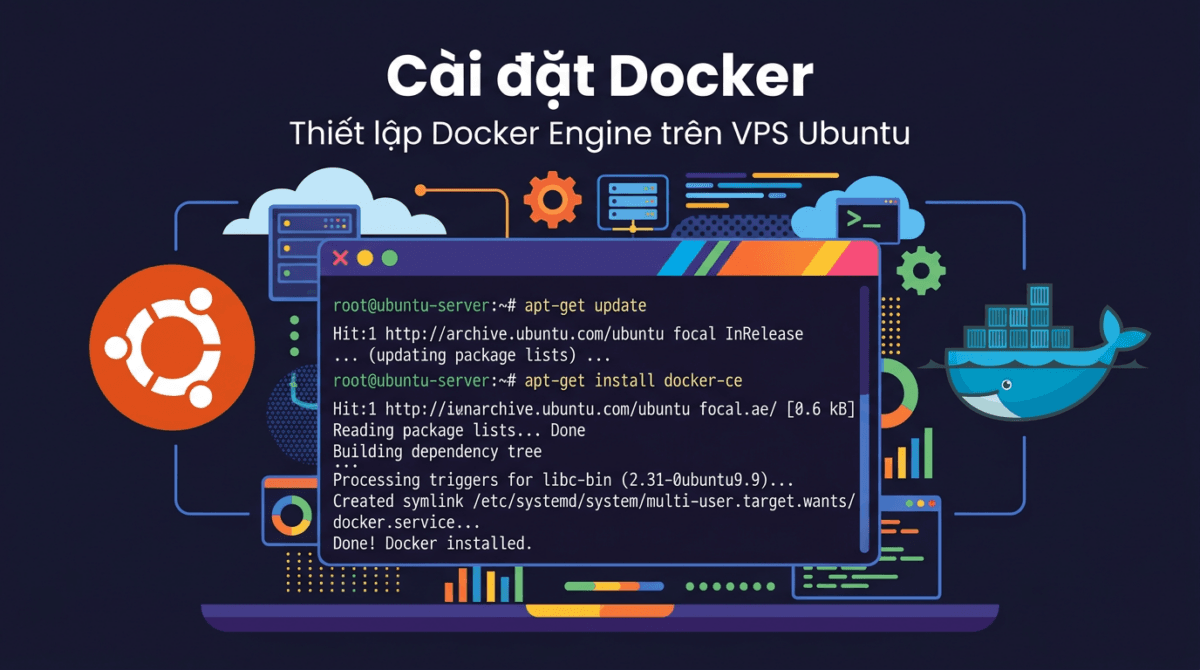 Cài đặt Docker và Docker Compose trên VPS Ubuntu - AZDIGI Blog