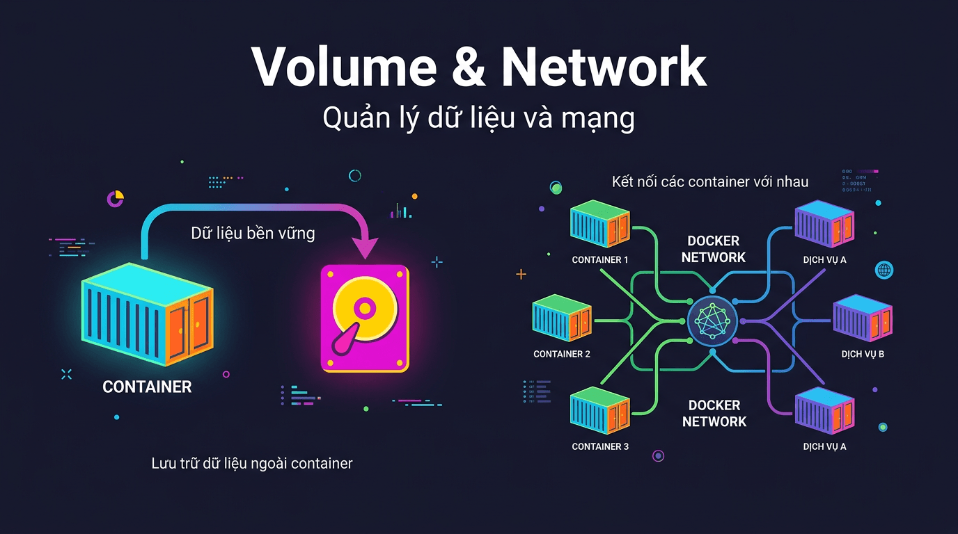 Docker Volume và Network