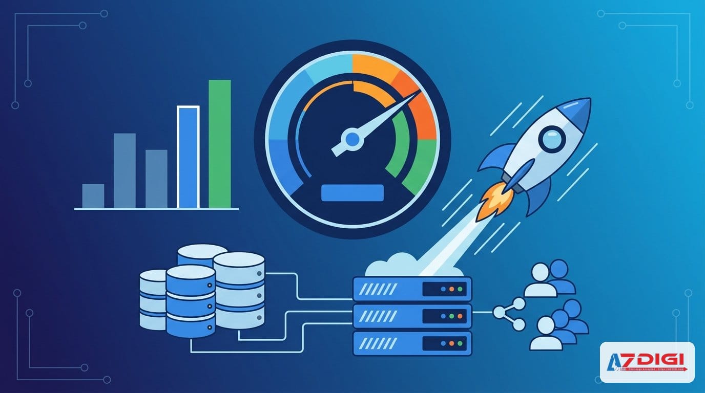 So sánh hiệu năng hosting thực tế