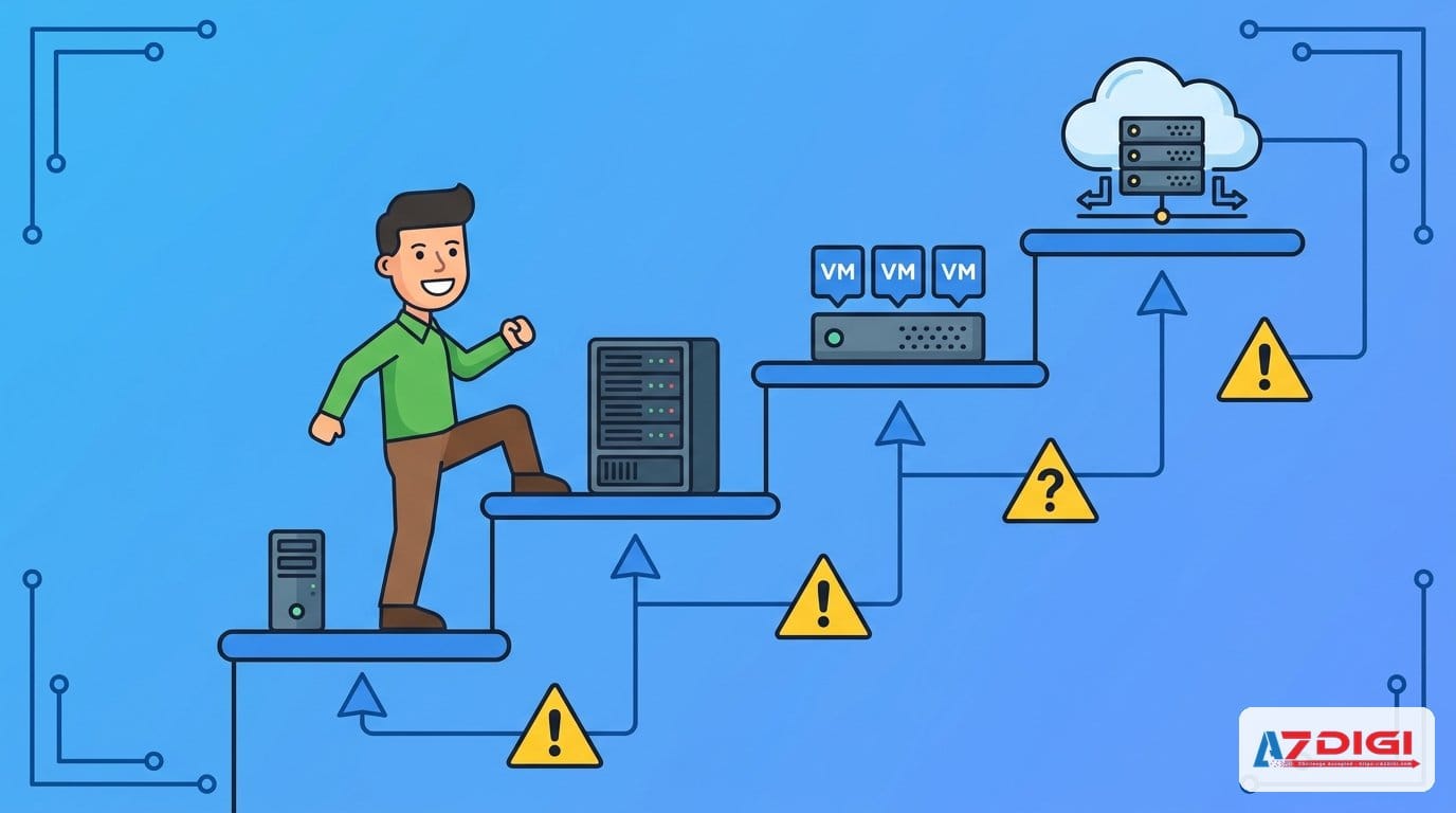 Lộ trình nâng cấp hosting