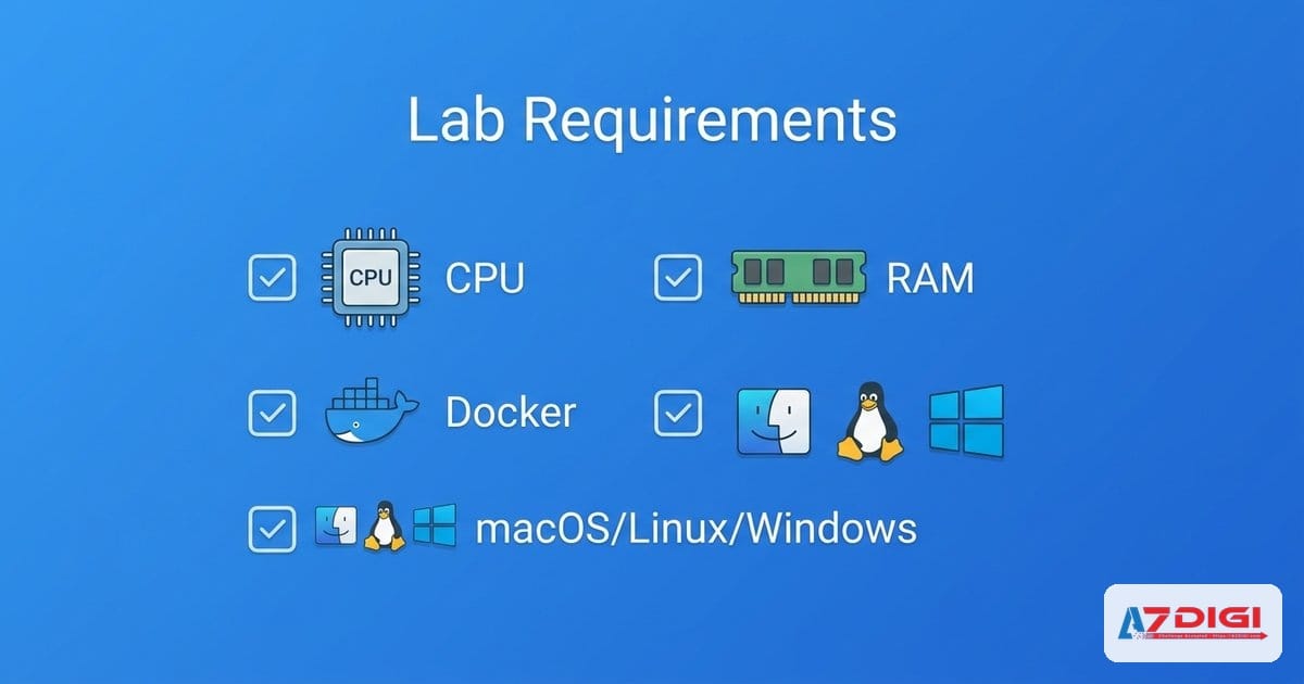 Requirements và overview môi trường lab