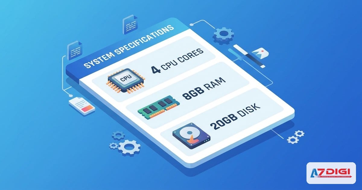 Cấu hình tối thiểu nên có