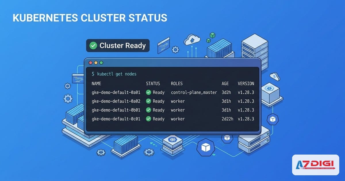 Verify cluster hoạt động