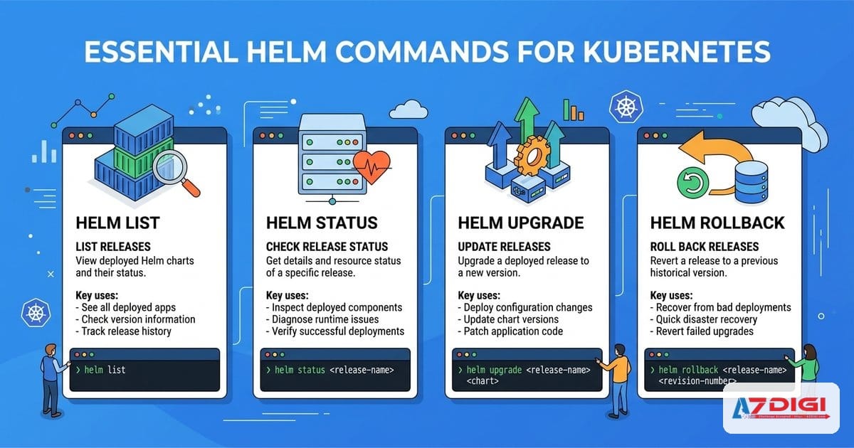 Test các lệnh Helm cơ bản