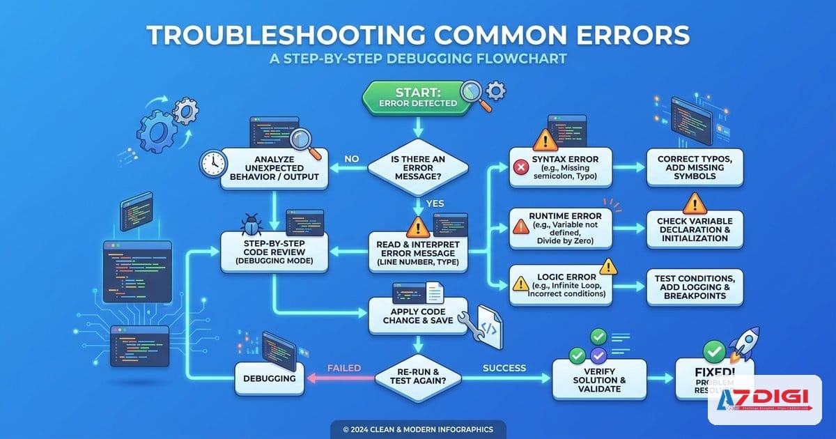 Troubleshooting các lỗi thường gặp