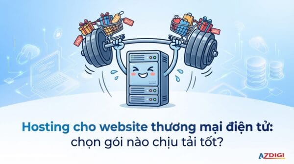 Hosting cho website thương mại điện tử: chọn gói nào chịu tải tốt?