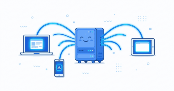 Hosting là gì - server kết nối với các thiết bị