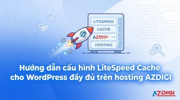 Hướng dẫn cấu hình LiteSpeed Cache cho WordPress đầy đủ trên hosting AZDIGI