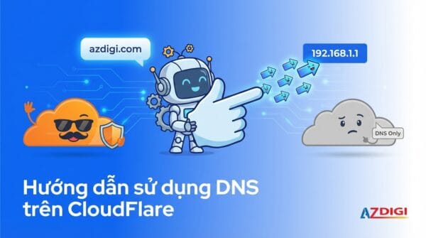 How to use DNS on CloudFlare