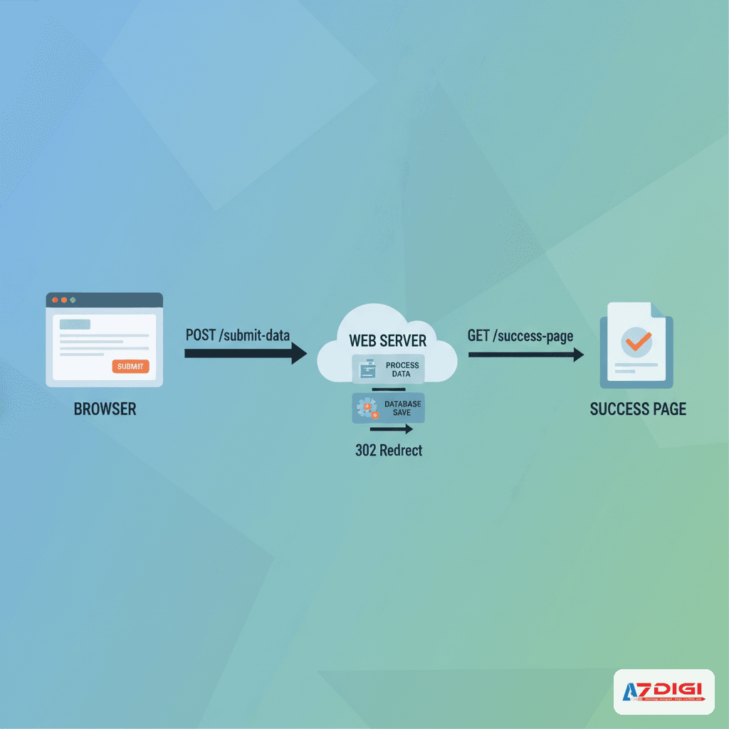 Quy trình gửi form POST và lỗi cache