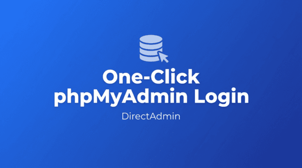 Bật tính năng One-Click login to phpMyAdmin Directadmin