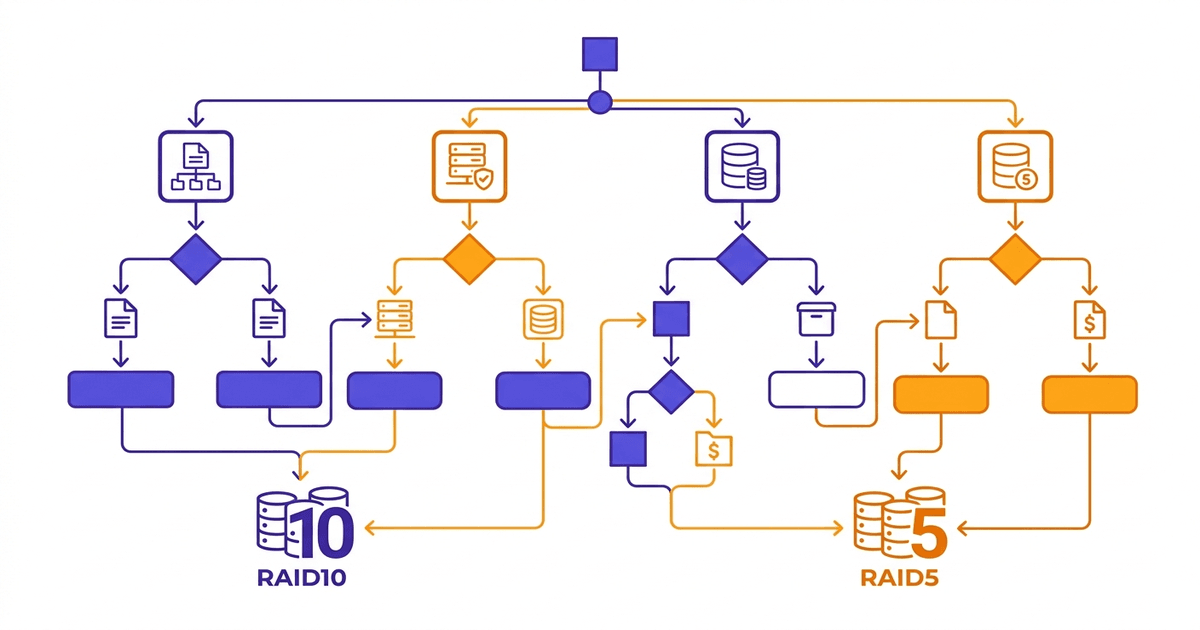 Decision tree chọn RAID