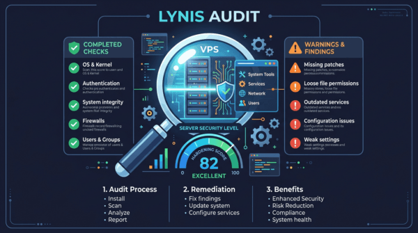 Lynis – Tự kiểm tra bảo mật Linux VPS