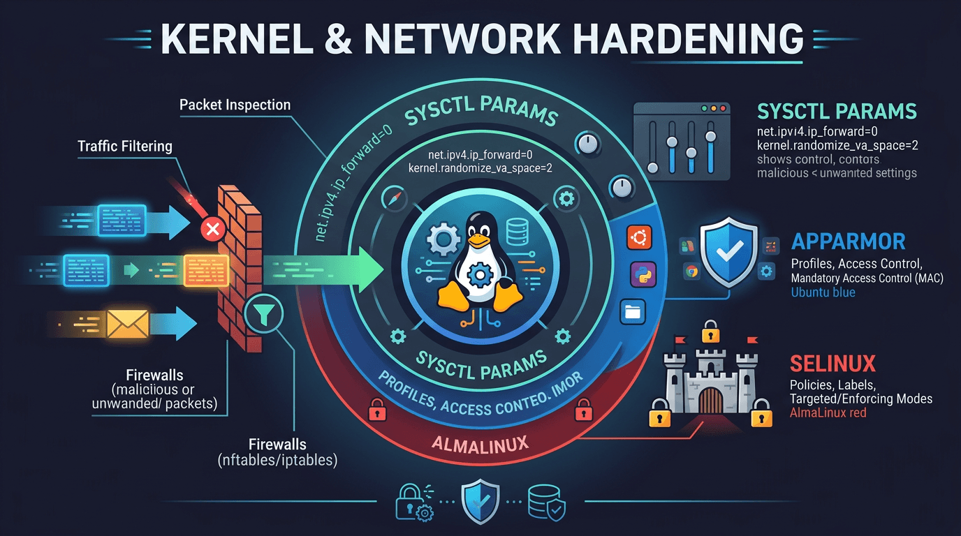 Kernel Tăng cường bảo mật