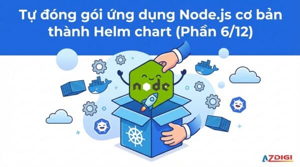 Tự đóng gói ứng dụng Node.js cơ bản thành Helm chart (Phần 6/12)
