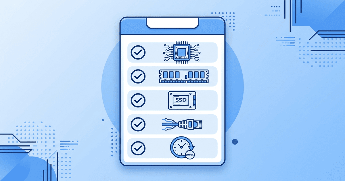 Tiêu chí chọn VPS giá rẻ chất lượng