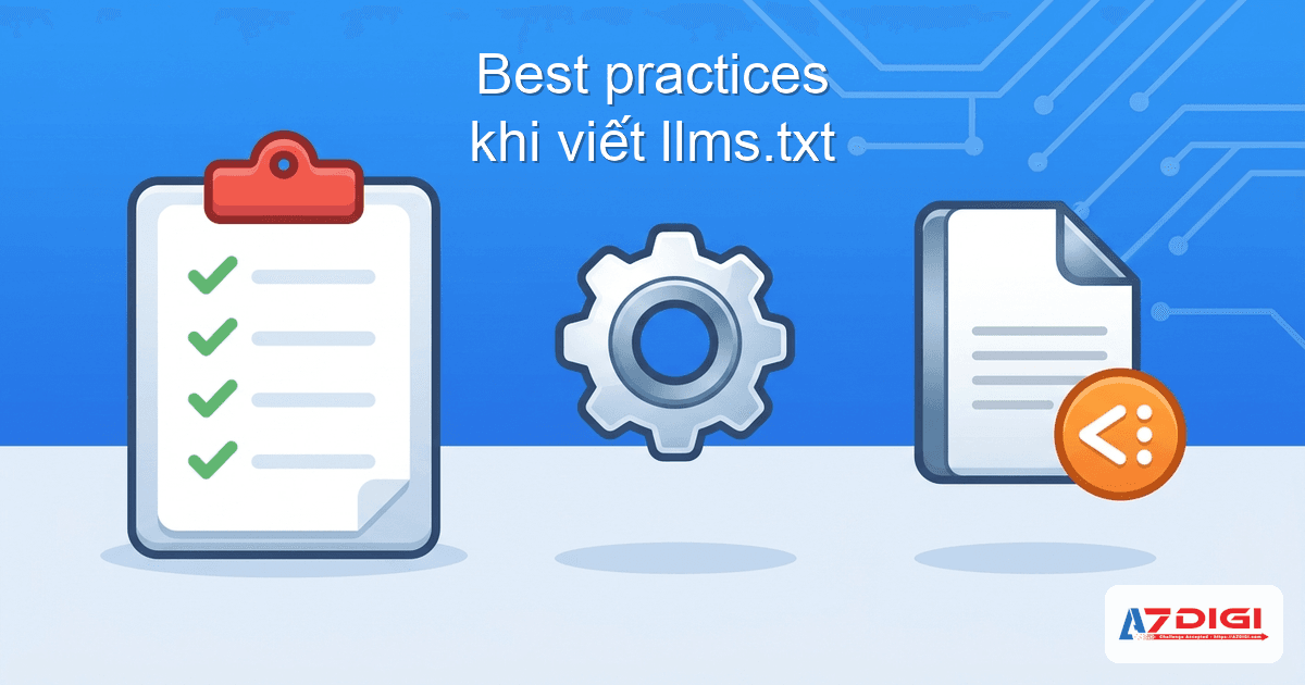 Best practices khi viết llms.txt