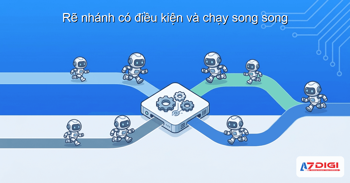 Rẽ nhánh có điều kiện và chạy song song