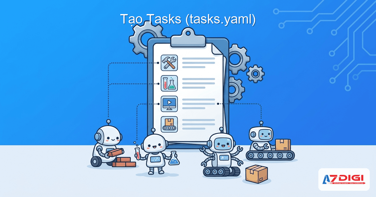 Tạo Tasks (tasks.yaml)