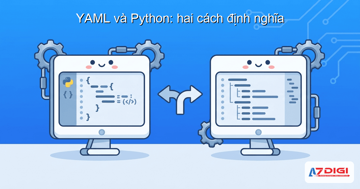 YAML và Python: hai cách định nghĩa