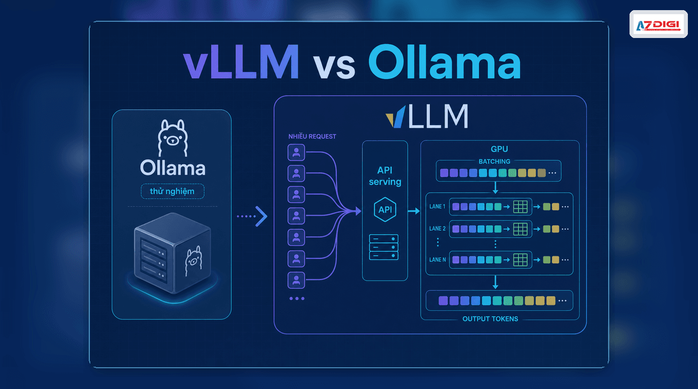vLLM and Ollama comparison for self-hosted AI